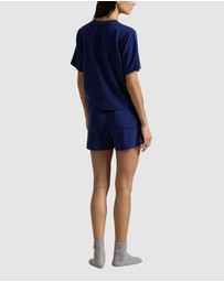 Polo Ralph Lauren - Club Terry Cotton Tee & Boxer Short Pyjama Set