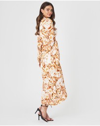 Amelius - Golden Flower Dress