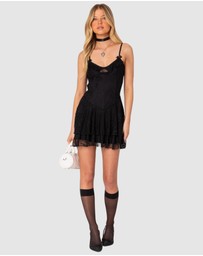 EDIKTED - Lyla Lace Corset Mini Dress