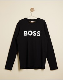 BOSS - Long Sleeve T-Shirt - Kids-Teens