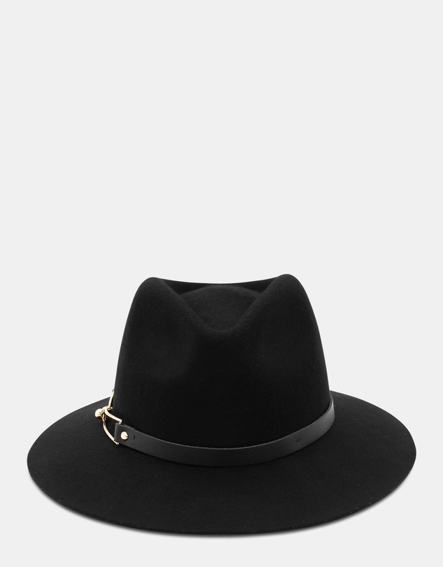 Morgan & Taylor - Holland Wool Fedora in Black