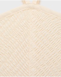 M.N.G - Fede Combined Halter-Neck Dress