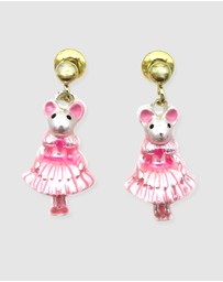 Claris The Chicest Mouse In Paris By Pink Poppy - Claris Fashion Earrings