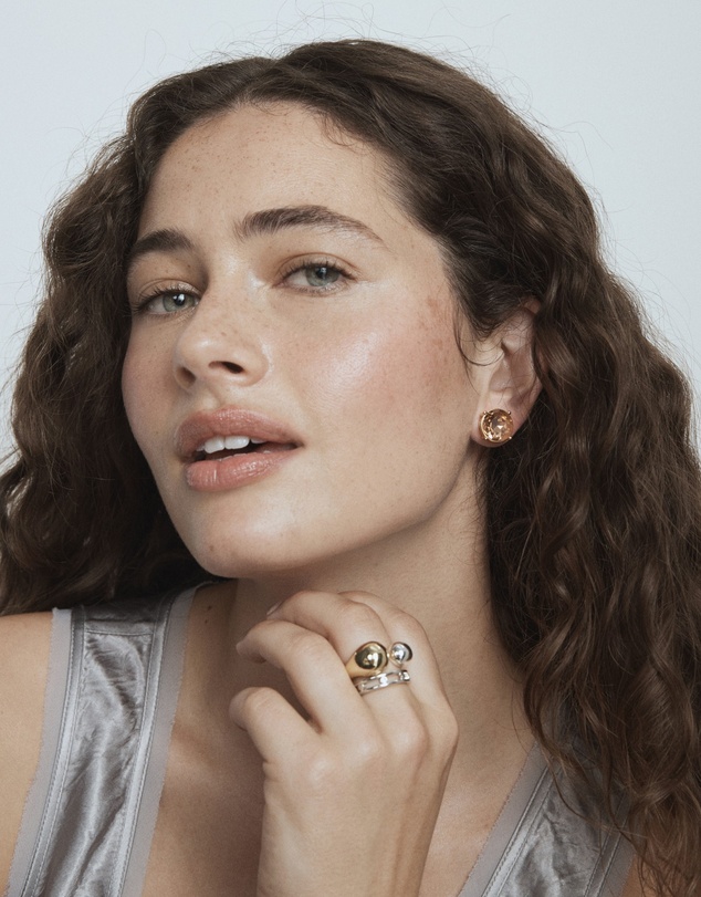 MIMCO - Glowy Crystal Stud Earrings