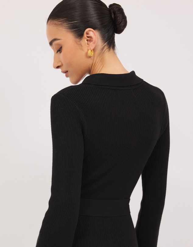 Calli - Audrey Flare Sleeve Maxi Dress