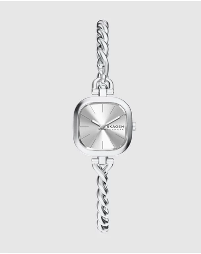 Skagen - Mellem Micro Silver Tone Analogue Watch