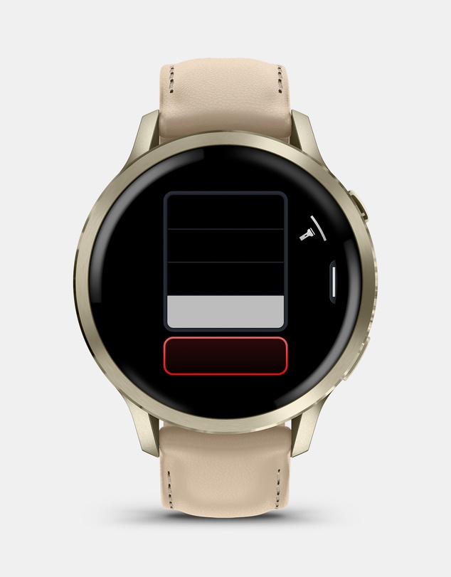 Garmin - Venu 4, 41mm, Leather Band