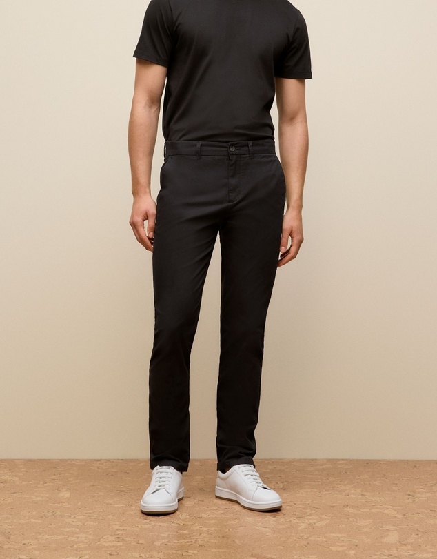Trenery - Regular Fit Chino Pant in Black