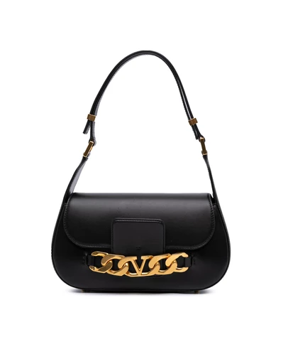Pre-Loved by Azura Reborn - Pre-Loved Medium Leather Vlogo Chain Shoulder Bag