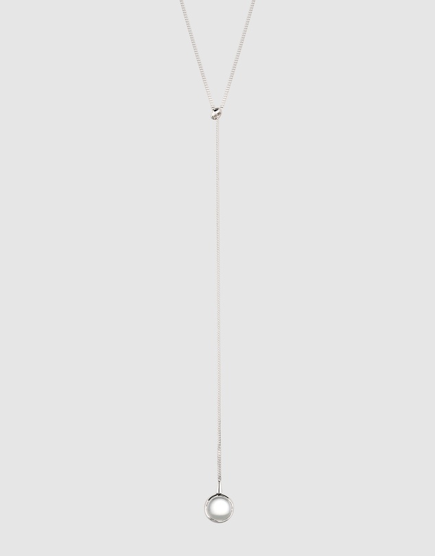 Elli Jewelry - Rock Crystal Y-Necklace in 925 Silver
