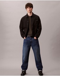 Calvin Klein Jeans - Embroidered Monogram Logo Relaxed T-Shirt