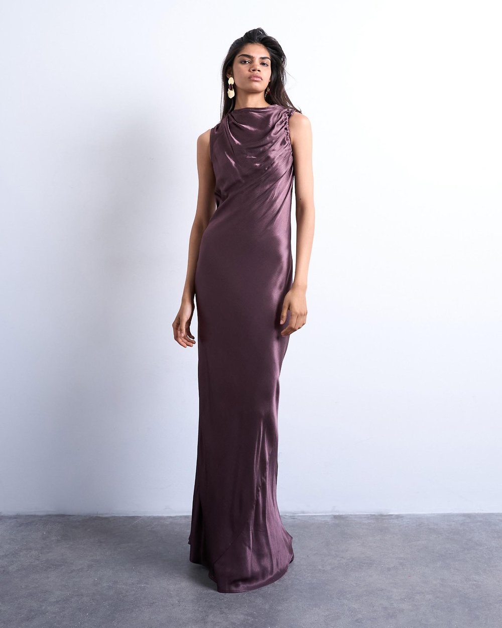 open lace back dress Vintage 1970s Purple Cotton Lace Tachi Castillo Mexican Maxi Dress, Xs