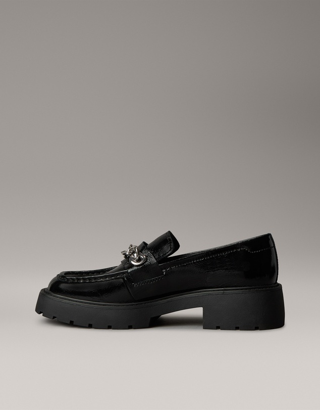 Calvin Klein - Leather Chunky Apron Toe Loafers