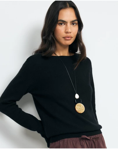 AERE - Romy Merino Wool Knit Top