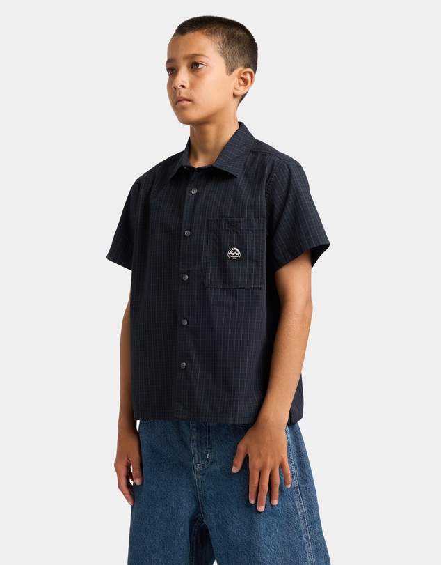 Billabong - Boys 8 to 16 Boys Spec 73 Mogul Pocket Short Sleeve Shirt