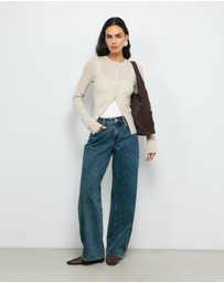 AERE - Isha Wool Cashmere Blend Cardigan