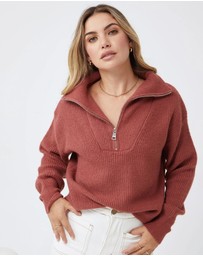 Esther & Co - Merete Knit - Brick