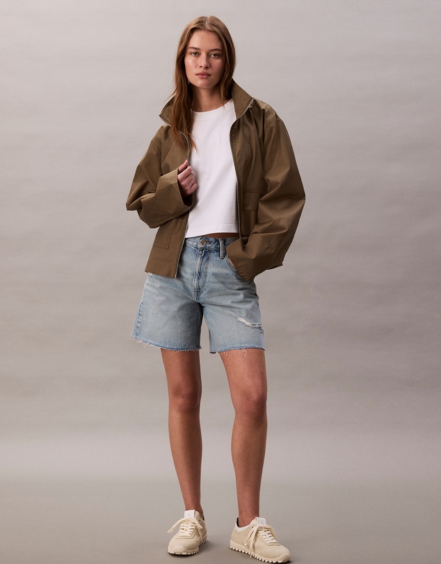 Calvin Klein - Jersey Cropped Boxy Tee