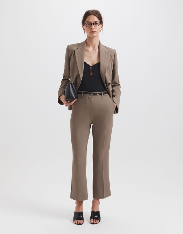 SABA - Dharma Stitch Detail Double Breasted Blazer