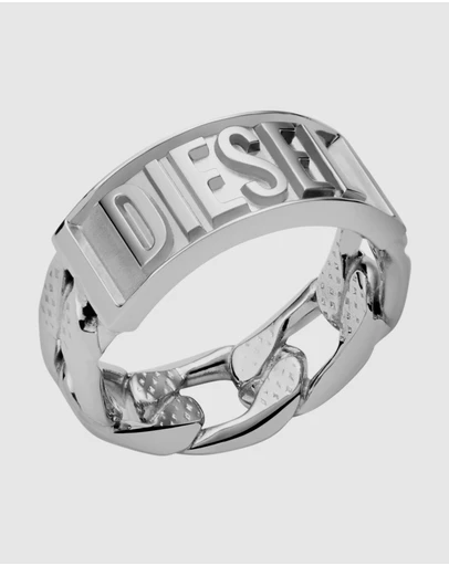 Diesel - Silver-Tone Ring