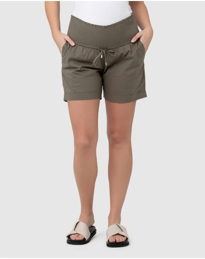 Ripe Maternity - Philly Cotton Shorts
