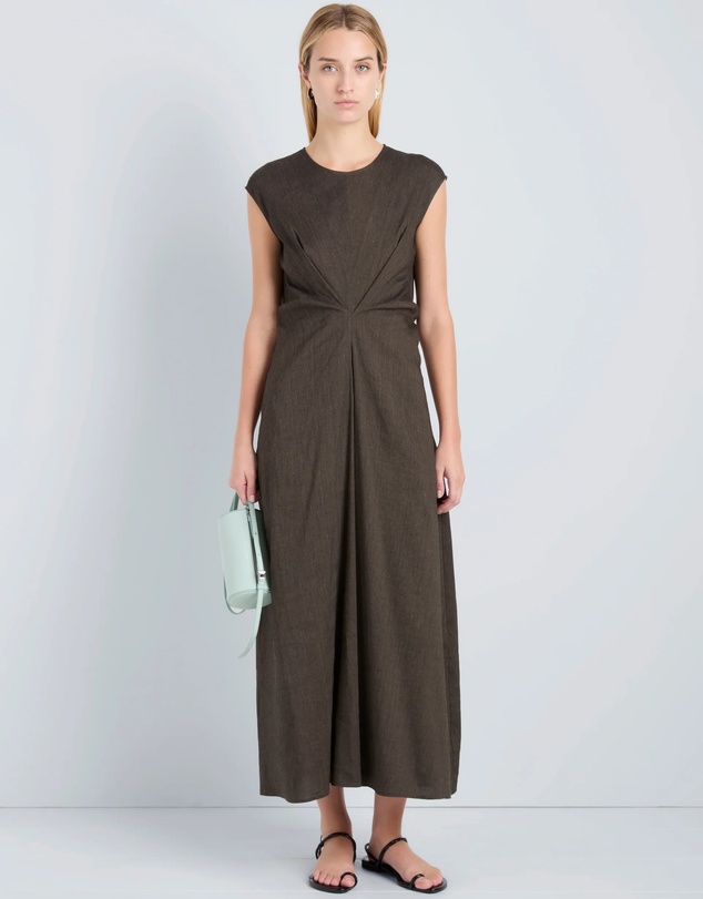 Proenza Schouler White Label - Miranda Dress In Linen Slub
