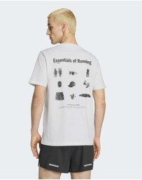 adidas Performance - RUN ESSENTIALS GRAPHIC T-SHIRT Mens
