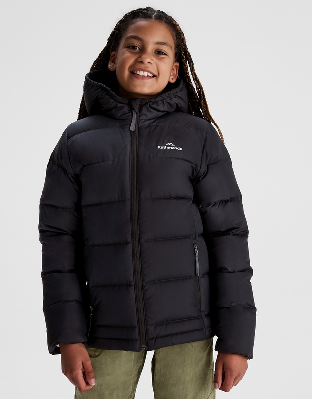 Kathmandu - Epiq Girls Down Puffer Warm Outdoor Winter Jacket