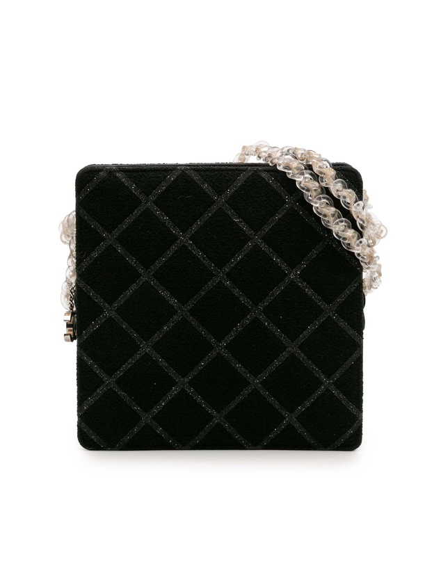 Pre-Loved by Azura Reborn - Pre-Loved CC Tweed Chain Fantasy Crossbody