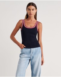 Jag - Lydia Stripe Knit Tank
