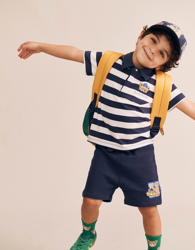 Huxbaby - Peekaboo Varsity Hux Tee - Babies-Kids