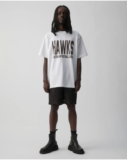 Strateas Carlucci x AFL - Hawthorn Hawks Club Tee