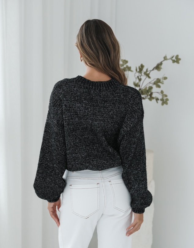 Esther & Co - Havena Knit - Black