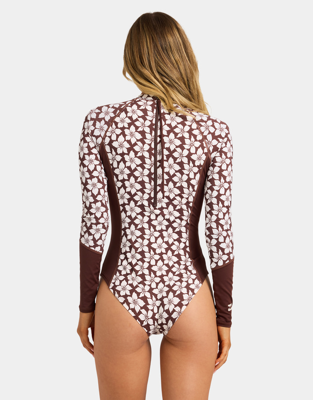 Billabong - Womens Playa Sol Long Sleeve Bodysuit Rashguard