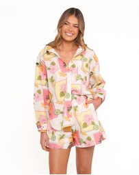 Petal & Pup - Bonnie Two Piece Set - Pink Lemon