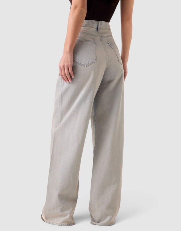 GUESS - High-Rise Gina Wide Leg Jeans