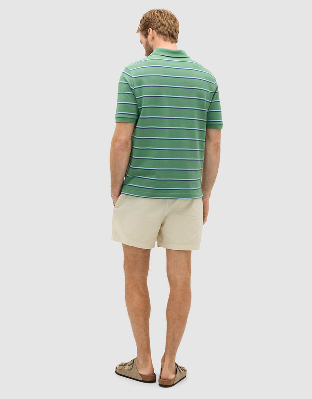 Seed Heritage - Stripe Pique Polo