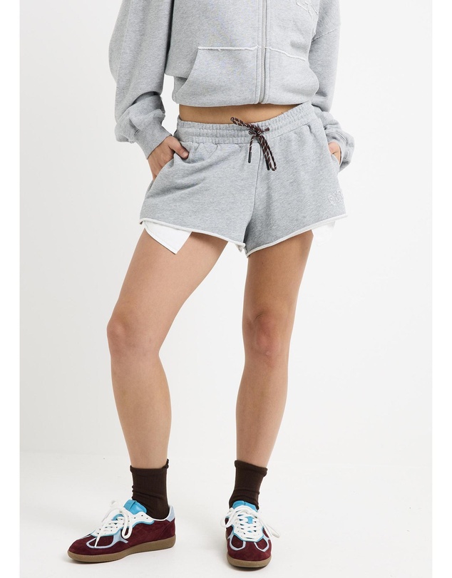 Subtitled - Brie Cropped Fleece Shorts