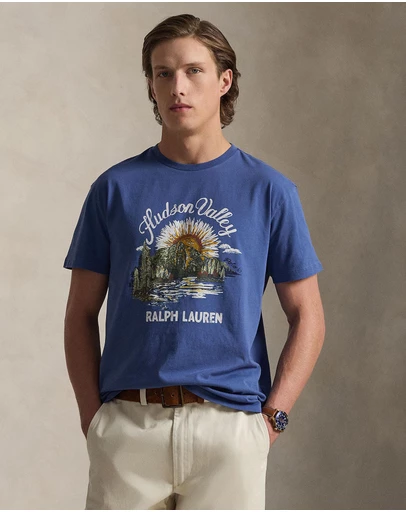 Polo Ralph Lauren - Classic Fit Jersey Graphic T-Shirt