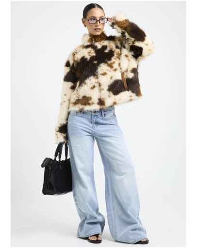 Insight - Highland Cow Print Jacket
