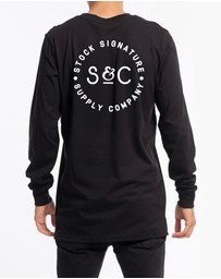 Stock & Co. - Stamped Signet Long Sleeve Tee