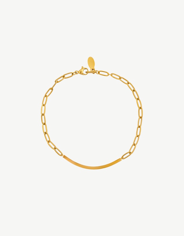 Zahar - Engravable Bar Bracelet