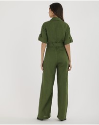Amelius - Lauren Linen Jumpsuit