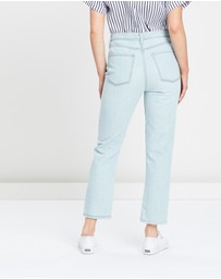 White By FTL - Houston Mum Jeans
