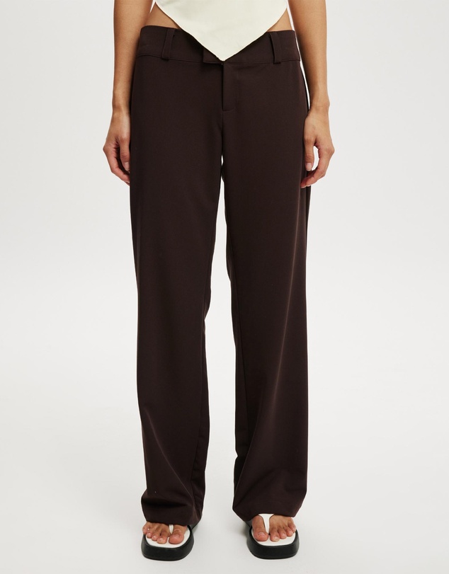 Cotton On - Lola Low Rise Suiting Pants