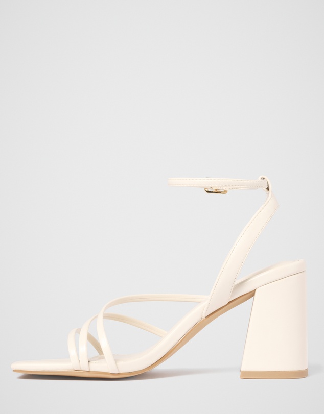Forever New - Beth Block Heel Asymmetrical Sandals