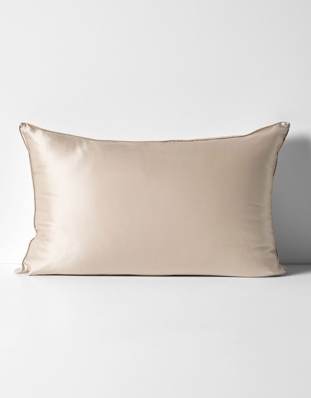 Aura Home - Zara Silk Linen Standard Pillowcase
