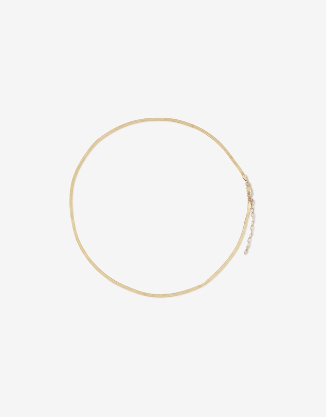 Michael Hill - 45cm (18”) 2mm-2.5mm Width Herringbone Chain in 10kt Yellow Gold