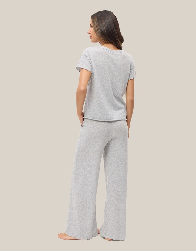 Papinelle - Jada Organic Cotton Knit Boxy Tee