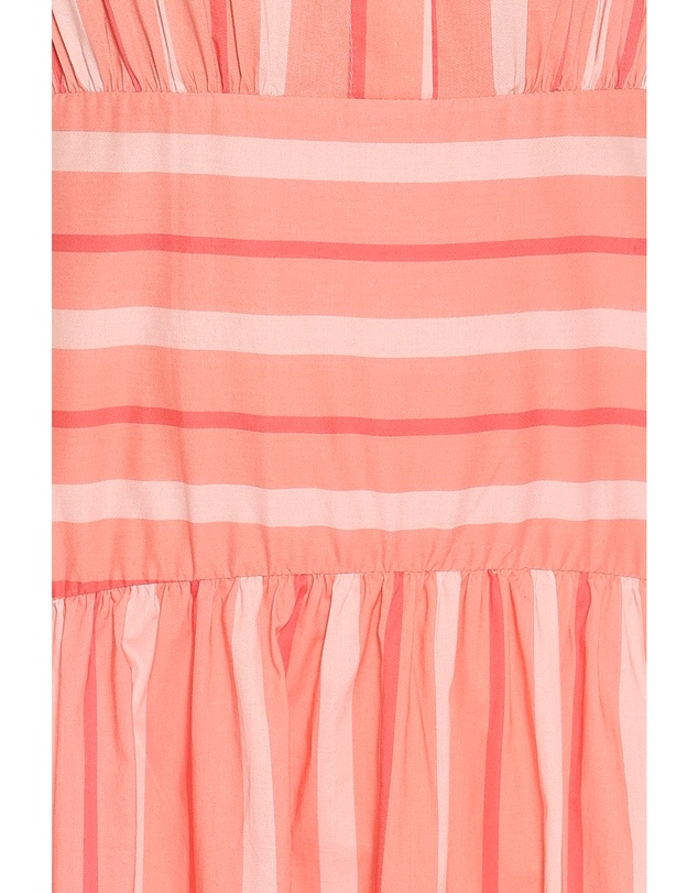Petal & Pup - Myranda Midi Dress - Pink Stripe